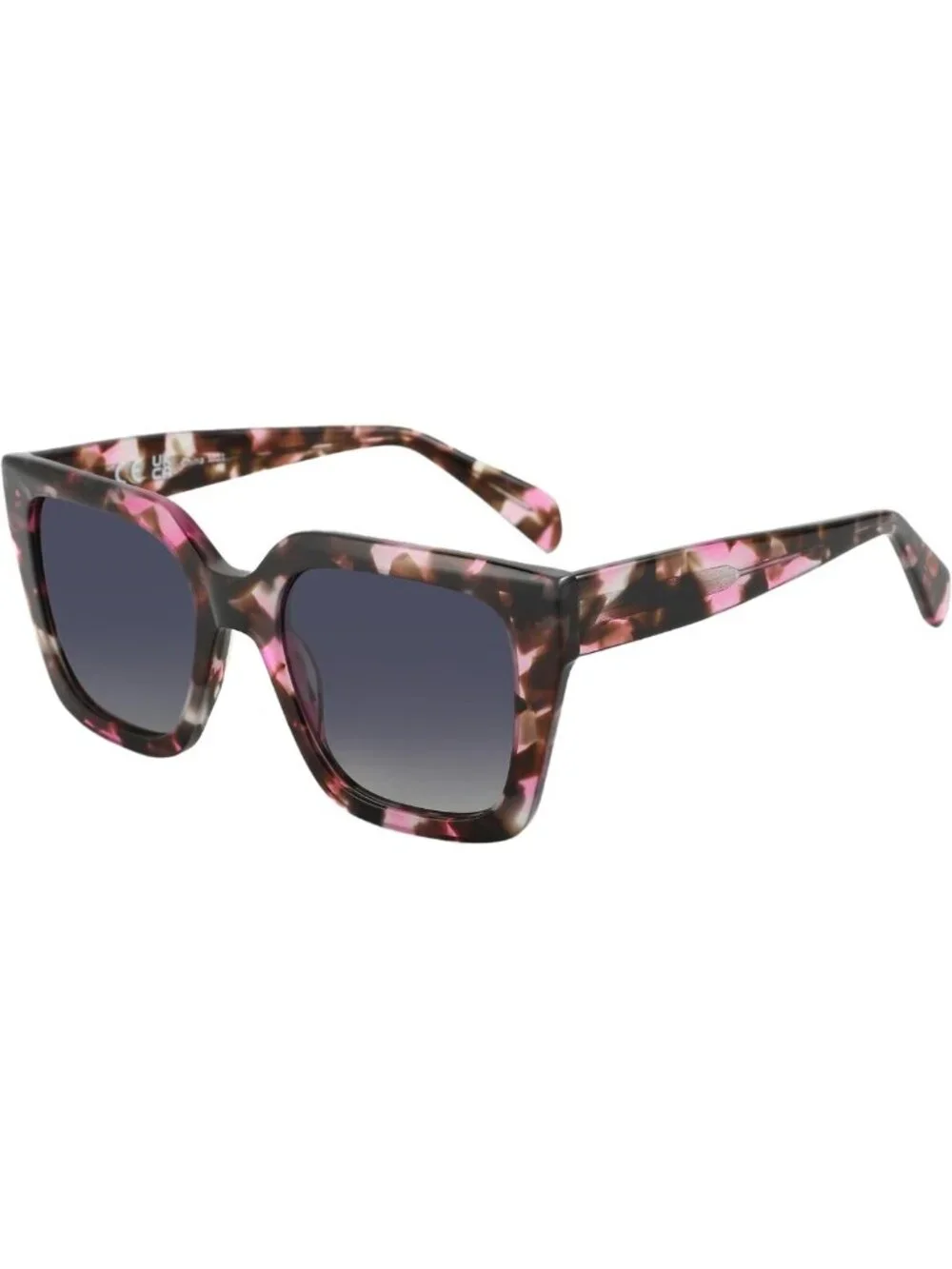 Trendy Oversized Polarized Square Sunglasses for Women - UV400 Retro Shades